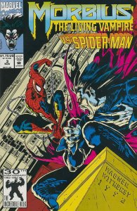 Morbius The Living Vampire #3 vs Spider-Man Marvel Comics November 1992 (VFNM)