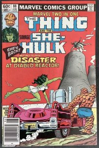 Marvel Two-In-One #88 Newsstand Edition (1982, Marvel) VF