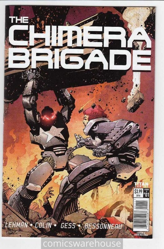 CHIMERA BRIGADE (2016 TITAN COMICS) #1 NM