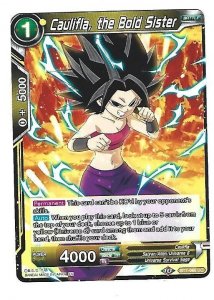 Dragon Ball Super CCG - Assault on the Saiyans - Caulifla the Bold Sister