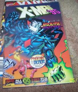 X MEN COMIC  annual # 1995 apocalypse vs sinister + phoenix PSYLOCK