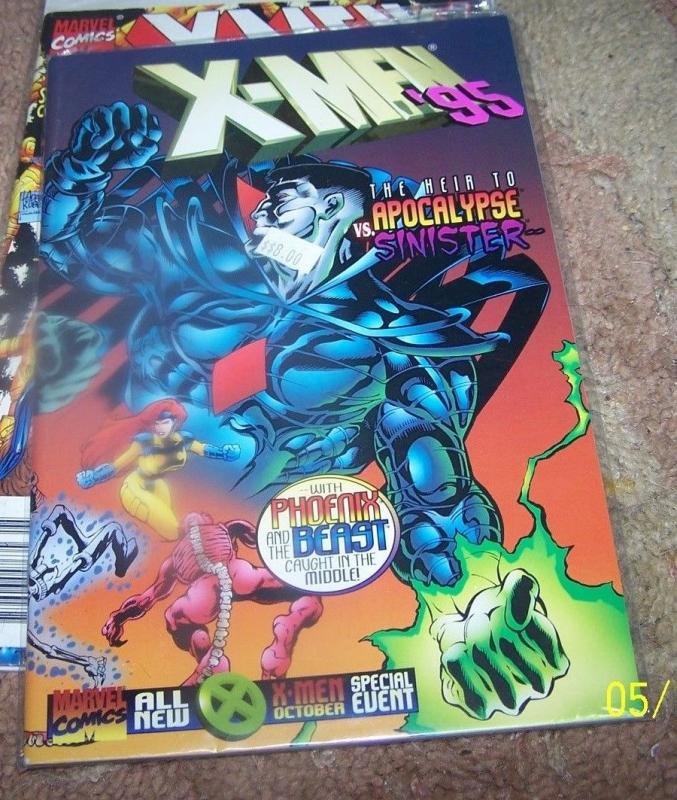 X MEN COMIC  annual # 1995 apocalypse vs sinister + phoenix PSYLOCK