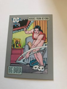 BIG BARDA #114 card : 1992 DC Universe Series 1, NM/M, Impel