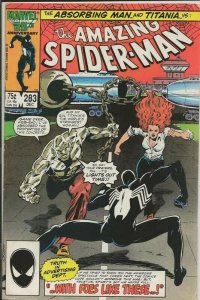 Amazing Spider-Man #283 ORIGINAL Vintage 1986 Marvel Comics