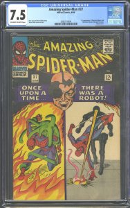 AMAZING SPIDER-MAN #37, CGC VF-: 7.5