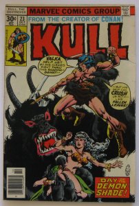 Kull The Destroyer #23 (Oct 1977, Marvel), VG condition (4.0)