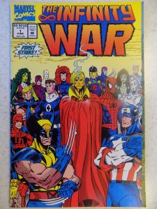 INFINITY WAR # 1 MARVEL ADAM WARLOCK HOT MOVIE SOON