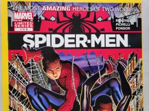 Spider-Men #1 1st Meeting Peter Parker and Miles Morales Marvel 2012 VF