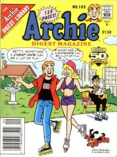 Archie Digest Magazine #109 (Newsstand) VG ; Archie | low grade comic 128 Pages