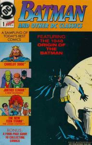 Batman and Other DC Classics #1 VF/NM; DC | save on shipping - details inside