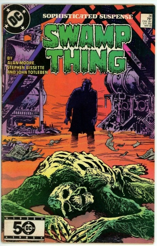 Swamp Thing #36 (1982) - 6.5 FN+ *The Nuke-Face Papers*