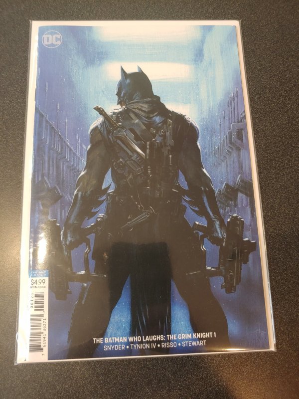 ​Batman Who Laughs GRIM KNIGHT#1 Dell'Otto VIRGIN Variant NM