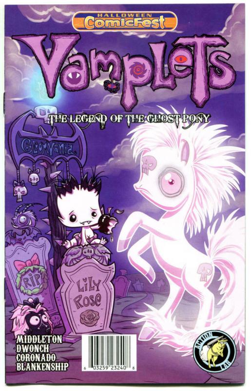 VAMPLETS #1 Halloween ashcan, Promo, 2013, NM, Ghost Pony, more promos in store