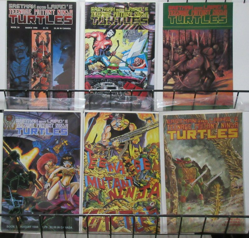 Teenage Mutant Ninja Turtles by Eastman and Laird (Mirage 1990) #29-32, 34, 37