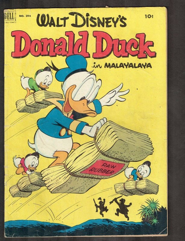 Four Color #394 ~ Donald Duck In Malaysia ~ 1952 (4.0) WH