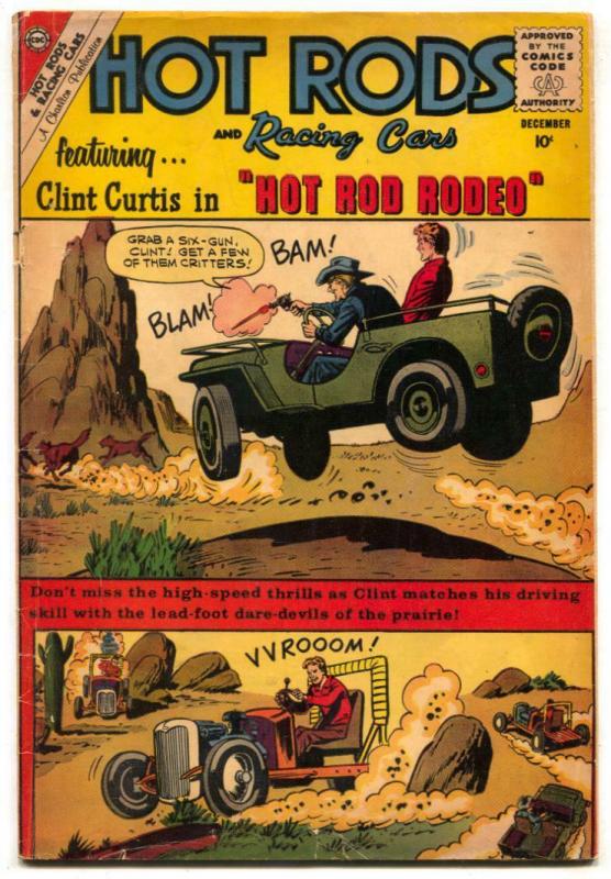 Hot Rods and Racing Cars #49 1960- Clint Curtis G-