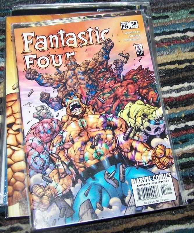 FANTASTIC FOUR #58  (487)   2002   marvel   things BEN GRIMM