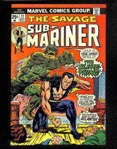 Sub-Mariner #72 (1974)