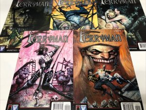 Ferryman (2008) Set Issue # 1-5 Marc Andreyko • Wayshak Wildstorm Productions •