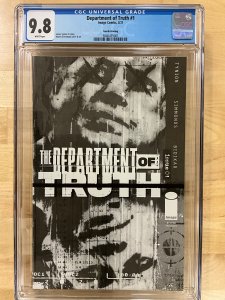 The Department of Truth #1 Fourth Print Cover (2020) CGC 9.8