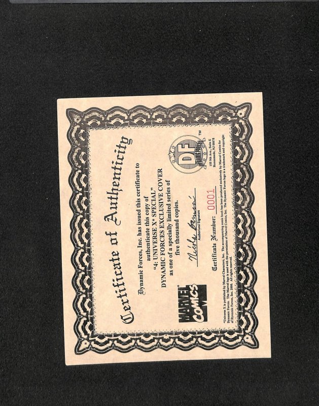 A Universe X Special #0