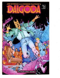 3 Dalgoda Fantagraphics Comic Books # 6 7 8 Jan Strnad Dennis Fujitake WT2