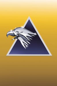 Silverhawks #1 2025 Gold Foil Symbol 1:100 Variant Dynamite EB103