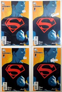 Superboy Lot of 4 #1 x4 (2011) DC Comics 1st Print Comic Books