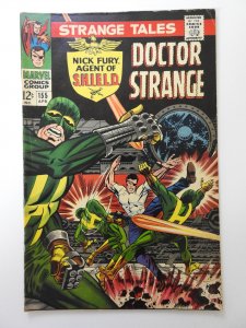 Strange Tales #155 (1967) W/ Dr. Strange and Nick Fury! Solid VG Condition!