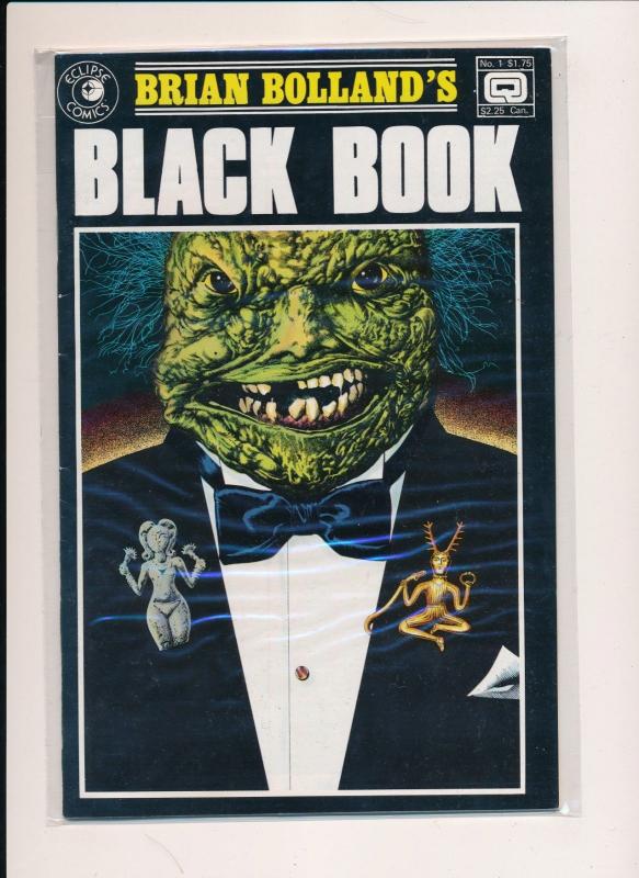 Eclipse Comics Brian Bolland's BLACK BOOK #1 ~ F/VF+ 1985 (PF11) 