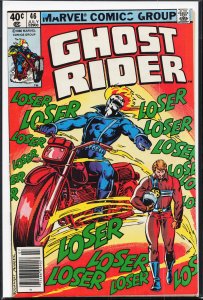 Ghost Rider #46 Newsstand Edition (1980) Ghost Rider