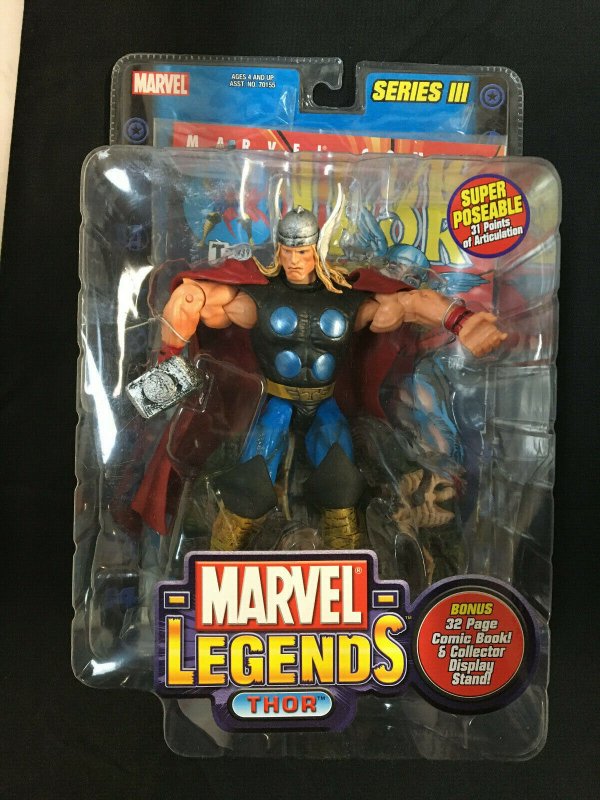 MARVEL LEGENDS THOR UNOPENED PACKAGE SERIES 3