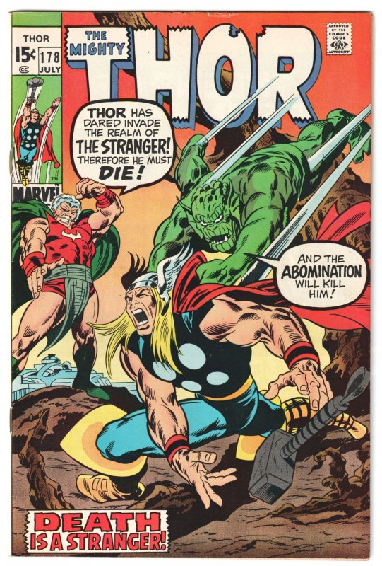 Thor #178 (1970)