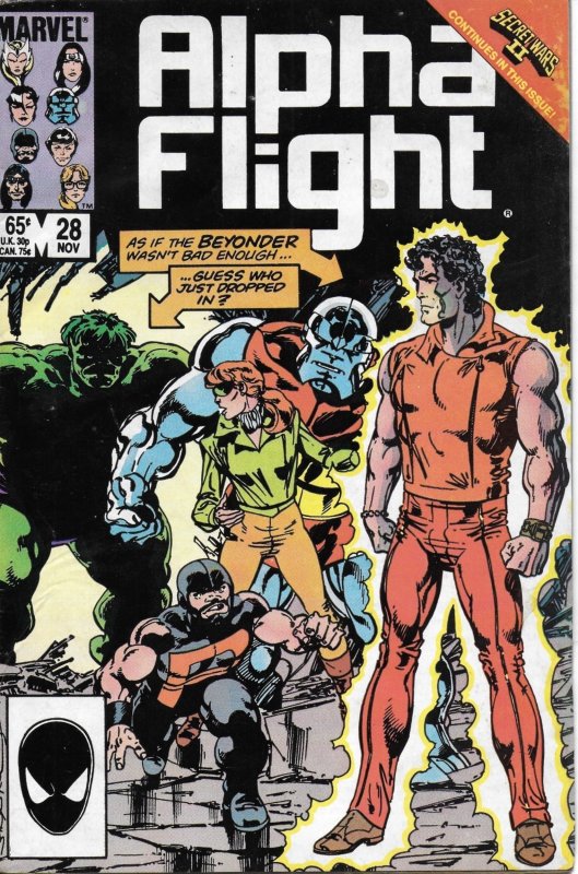 Alpha Flight #28 (1985)