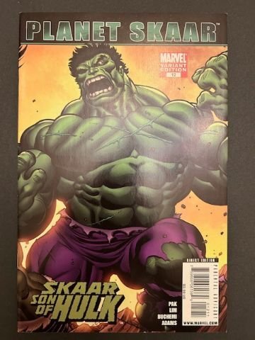 Skaar: Son of Hulk #12 Variant Cover (2009) - MT