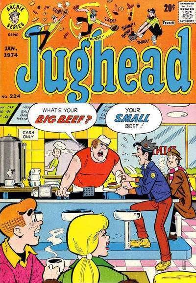 Jughead (1965 series) #224, VG (Stock photo)
