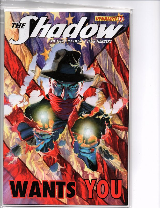 Dynamite Comics (2012) The Shadow #7 Alex Ross Cover