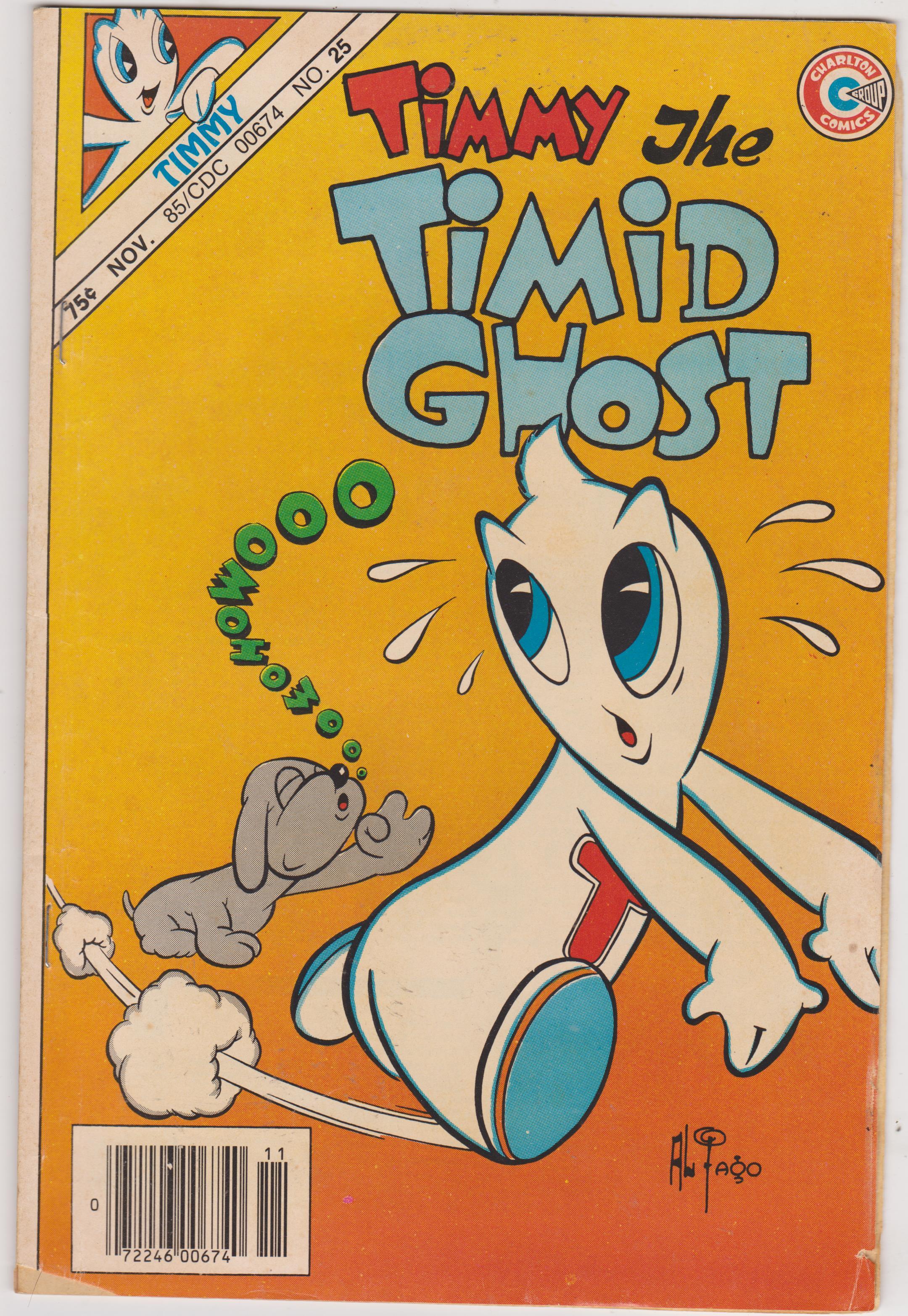Timmy the Timid Ghost #25 | Comic Books - Modern Age, Charlton, Cartoon Character / HipComic Timmy the Timid Ghost #25 | Comic Books - Modern Age, Charlton, Cartoon Character / HipComic