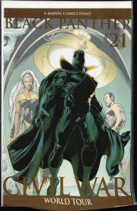 Black Panther #21 Second Print Cover (2007) Black Panther