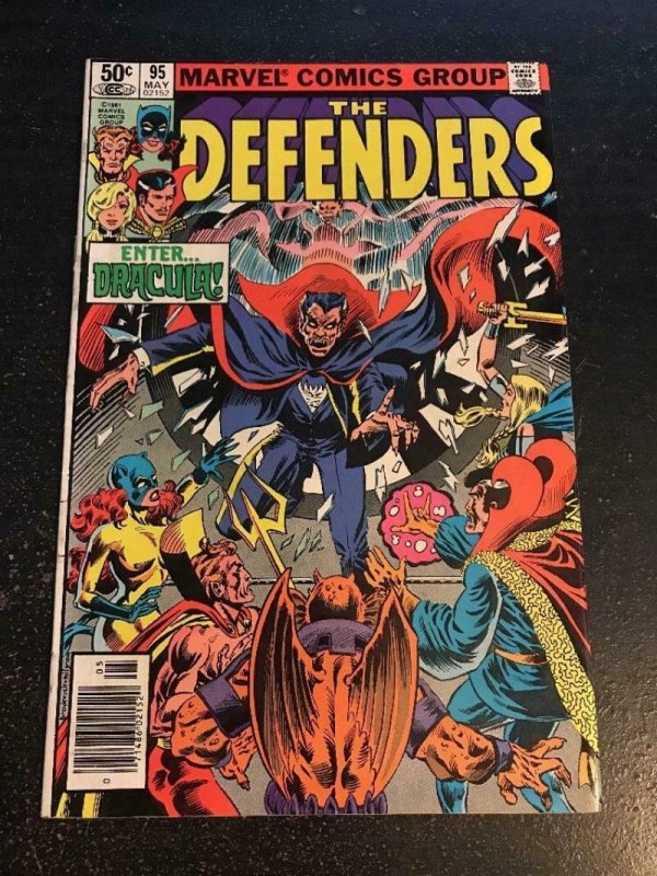 DEFENDERS #95, VF, Marvel, Dracula, Dr Strange, Valkyrie, 1972 1981 Son of Satan