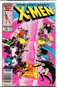 The Uncanny X-Men #208 (1986) X-Men