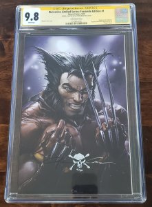 Wolverine 1 CGC 9.8 signed & Sketched by Crain Exclusive Limited to 1,000 copies