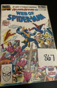 Web of Spider-Man Annual #5 (1989) FN+