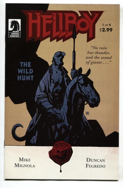 Hellboy: The Wild Hunt #1  comic book 2008- Dark Horse NM-