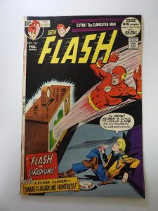 The Flash #212 (1972) FN condition stains back cover