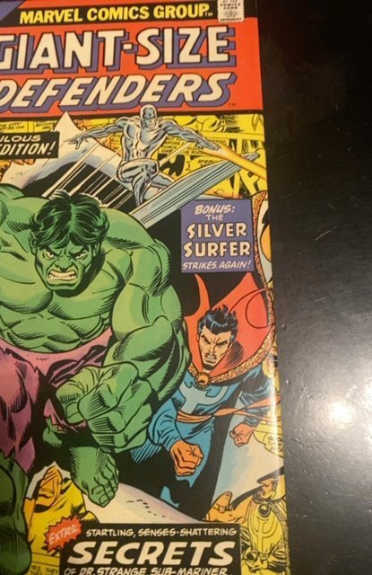 Giant-Size Defenders #1 (1974) Namor, silver surfer, hulk high grade