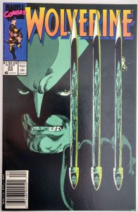 Wolverine #23 (NM-, 1990) NEWSSTAND