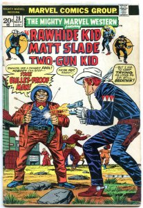 MIGHTY MARVEL WESTERN #26, 28, 37, FN, Rawhide Kid, Gunfights, more in store