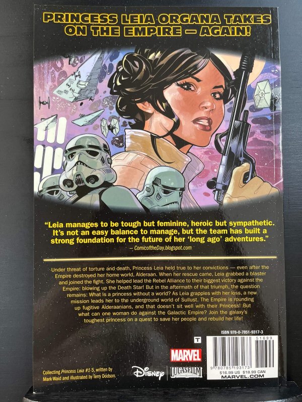 Star Wars Princess Leia TPB (damaged)