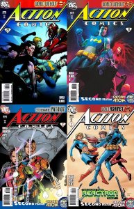 Action Comics #878-881 (1938-2011) Complete DC Comics - 4 Comics